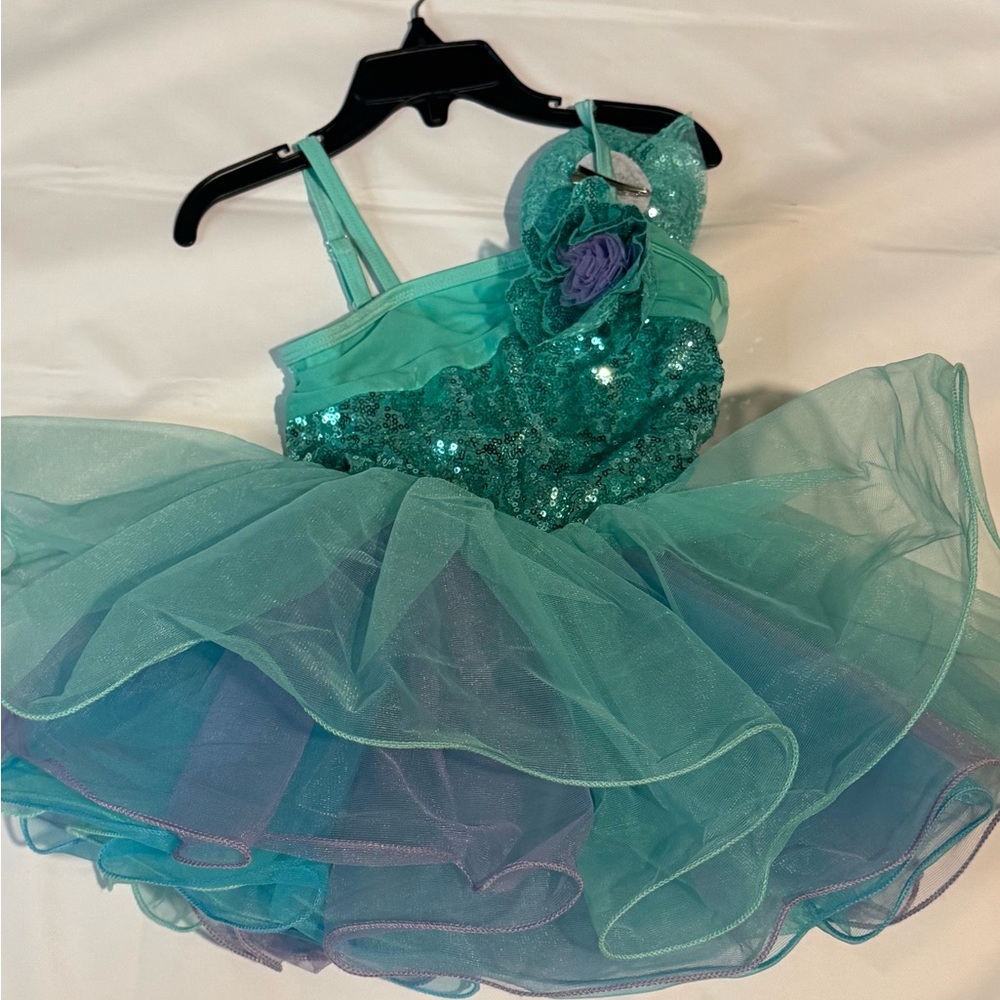 Ariel Little Mermaid inspired Kids Costume Dress